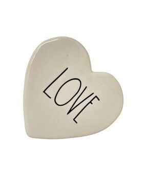 Rae Dunn Love Heart Ceramic Home Decor For Tiered Tray Valentines Wedding Gift